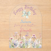Menina Pastel Flor Silvestre Cetim Coquette