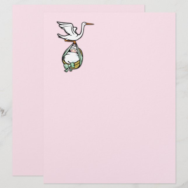 Menina Rosa bonito (Frente/Verso)