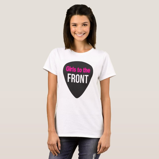 Meninas ao t-shirt dianteiro de | (Frente Completa)