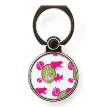 Meninas Bonito rosa e verde