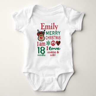 Meninas Camisas de Natal Meninas segundo Fato de N