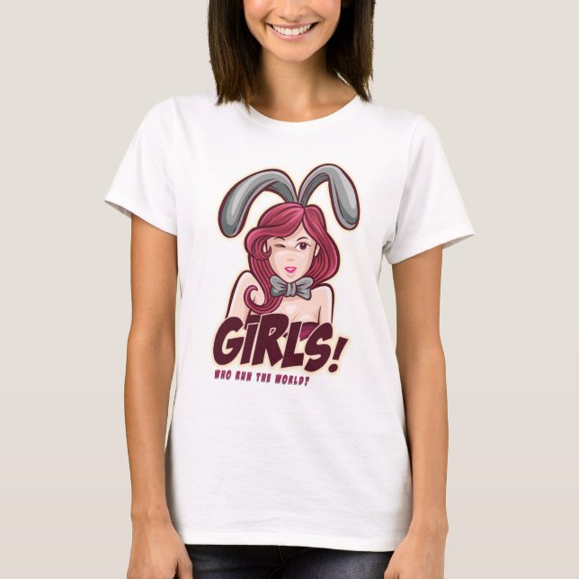 MENINAS! Camiseta (Frente)