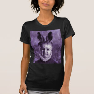 Meninas Coelhinhas Destruídas T-Shirt