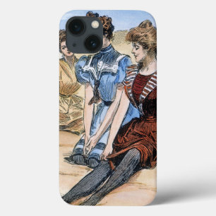 Meninas de Gibson na praia, 1900