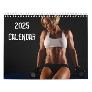 Meninas de Malhação Quente - Calendário de Gym 