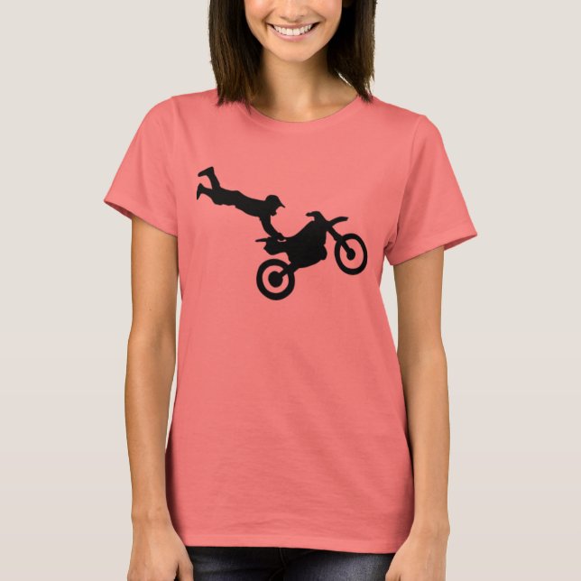 Meninas de T-shirt estilo livre (Frente)