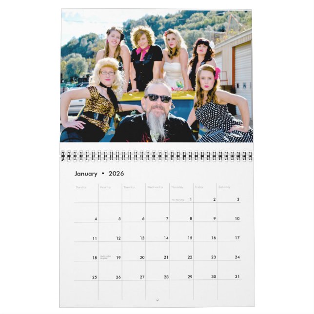 Meninas do calendário de Mariposa (Jan 2026)