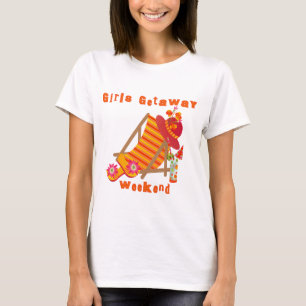 Meninas Getaway T-shirts e presentes no fim de sem