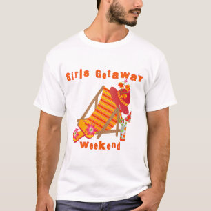 Meninas Getaway T-shirts e presentes no fim de sem