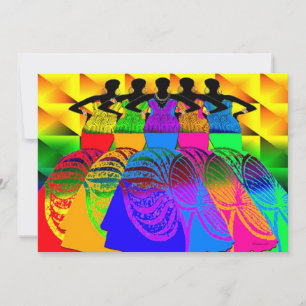 Meninas ideais do estilo africano