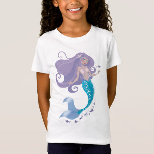 Meninas mágicas Camisa linda Princesa Sereia