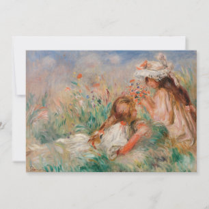 Meninas na grama   Pierre-Auguste Renoir