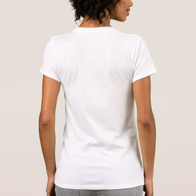 Meninas Nome Personalizado Classe Rosa de Camisa d (Verso)