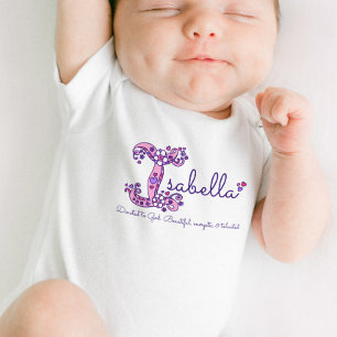 Meninas nome & significado de Isabella mim camisa