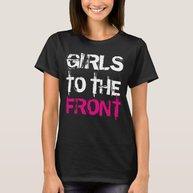 Meninas Para A Frente | Camiseta (Frente)