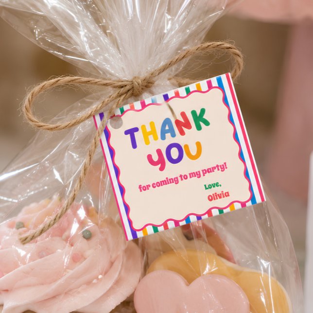 Meninas Querem Ser Um Favor Etiqueta (girls just wanna be one favor tag, first birthday thank you tag, personalized birthday favor tag, 2x)
