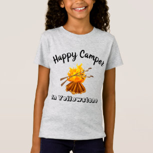 Meninas T-Shirt Happy Camper