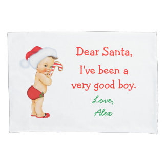 Menino de Natal Vintage em Fralda Vermelha