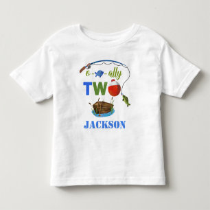 Menino do O-peixe-aliado DOIS do t-shirt do bebê