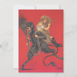 Menino Krampus Seqüestrando Menina
