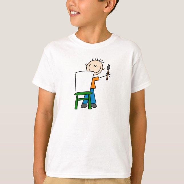 Menino Pintando Camisa (Frente)