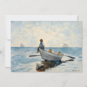 Meninos em um Dory   Winslow Homer