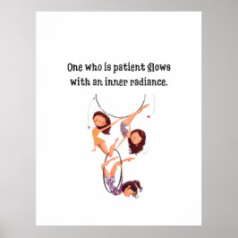 Meninos Meditação Poster de Arte