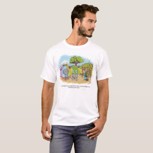 Meninos Parados Por T-shirt branca