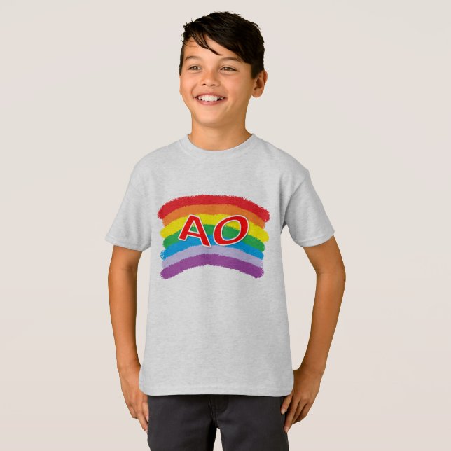 Meninos SEMPRE NA T-shirt (Frente Completa)