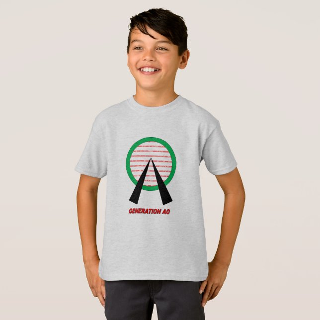 Meninos SEMPRE NA T-shirt (Frente Completa)