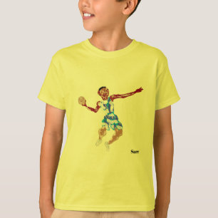 Meninos T-Shirts : Basquete