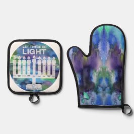 Menorah of Light - "Light" in 9 Jewish languages