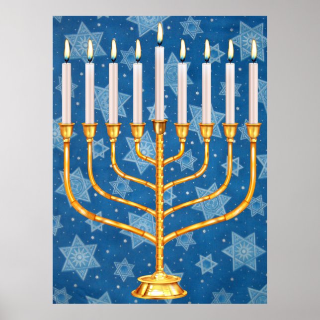 menorah poster (Frente)