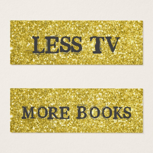 Menos TV Mais Livros Favoritos (Frente & Verso)