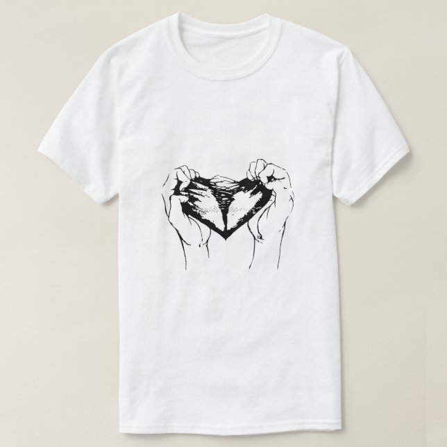 Men's Basic T-Shirt (Frente do Design)