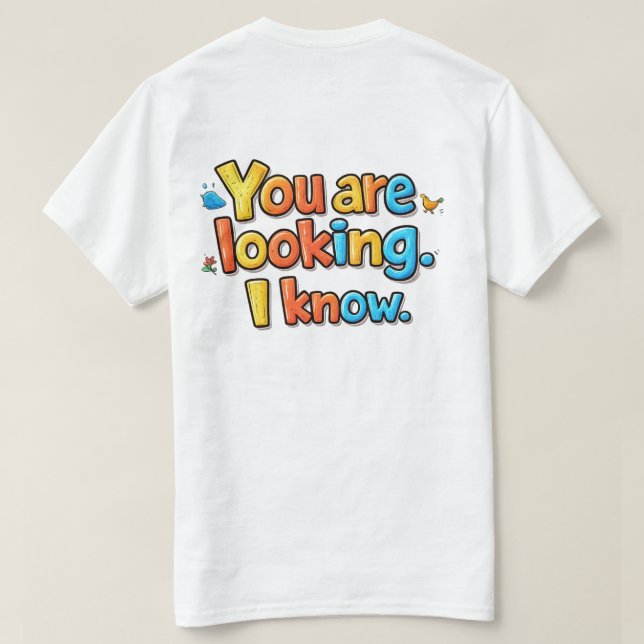 Men's Basic T-Shirt (Verso do Design)