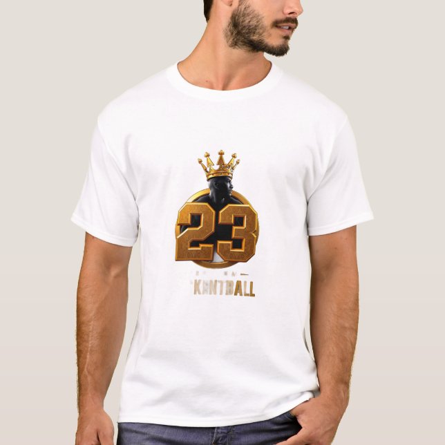 Men's Basic T-Shirt BASKETBALL (Frente)