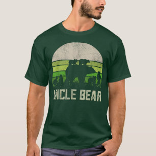 Mens Engraçados Tio Urso Camisas De Niece E Sobrin