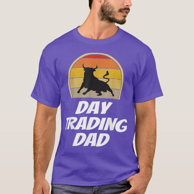 Mens Funny Day Comercializar Pai de Camisas Comerc (Frente)