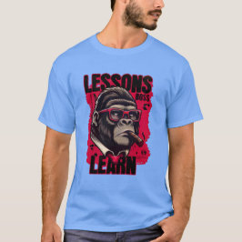 Men's Gorilla Boss Lessons Learn Basic T-Shirt