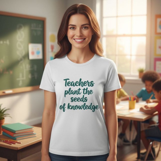 Men's Inspirational T-Shirt for Teachers  (Criador carregado)