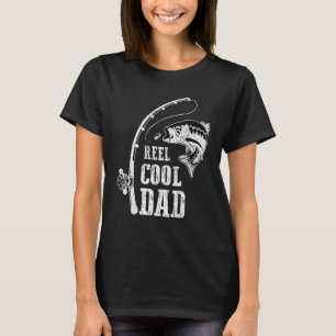 Mens Reel Legal T Camisa Pai De Pesca Pais D