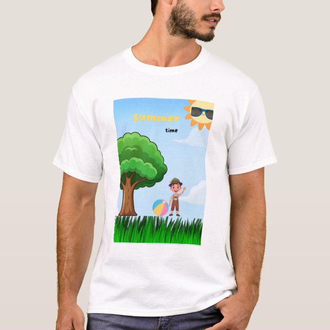 Men's Summer T-Shirt (Frente)