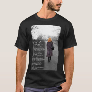 Mens T Camisa Abuso Doméstico