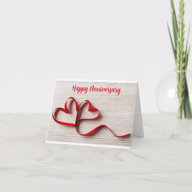 "MENSA GEM DE ANIVERSÁRIO "REPLETA DE AMOR" CARTÃO (Frente)