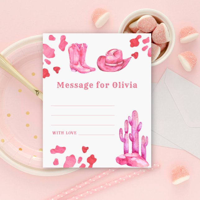 Mensagem da cápsula de aniversário da Cowgirl (Criador carregado)