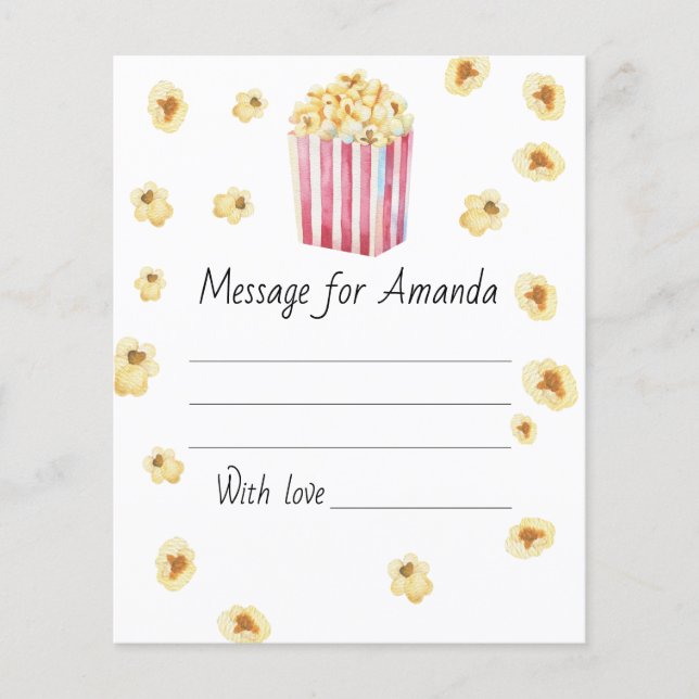 Mensagem da cápsula do tempo de aniversário da pip (Frente)