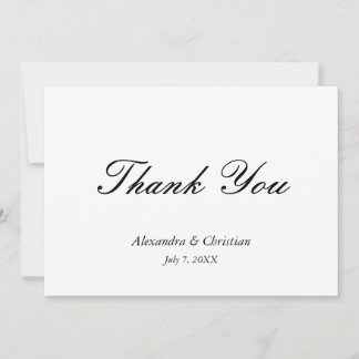 Mensagem de Agradecimento de Casamento Simples e E
