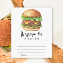 Mensagem de Cápsula de Tempo de CHURRASCO de Burge