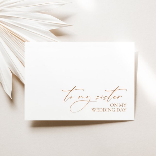 Mensagem De Casamento "Para Minha Irmã No Meu Dia  (Criador carregado)